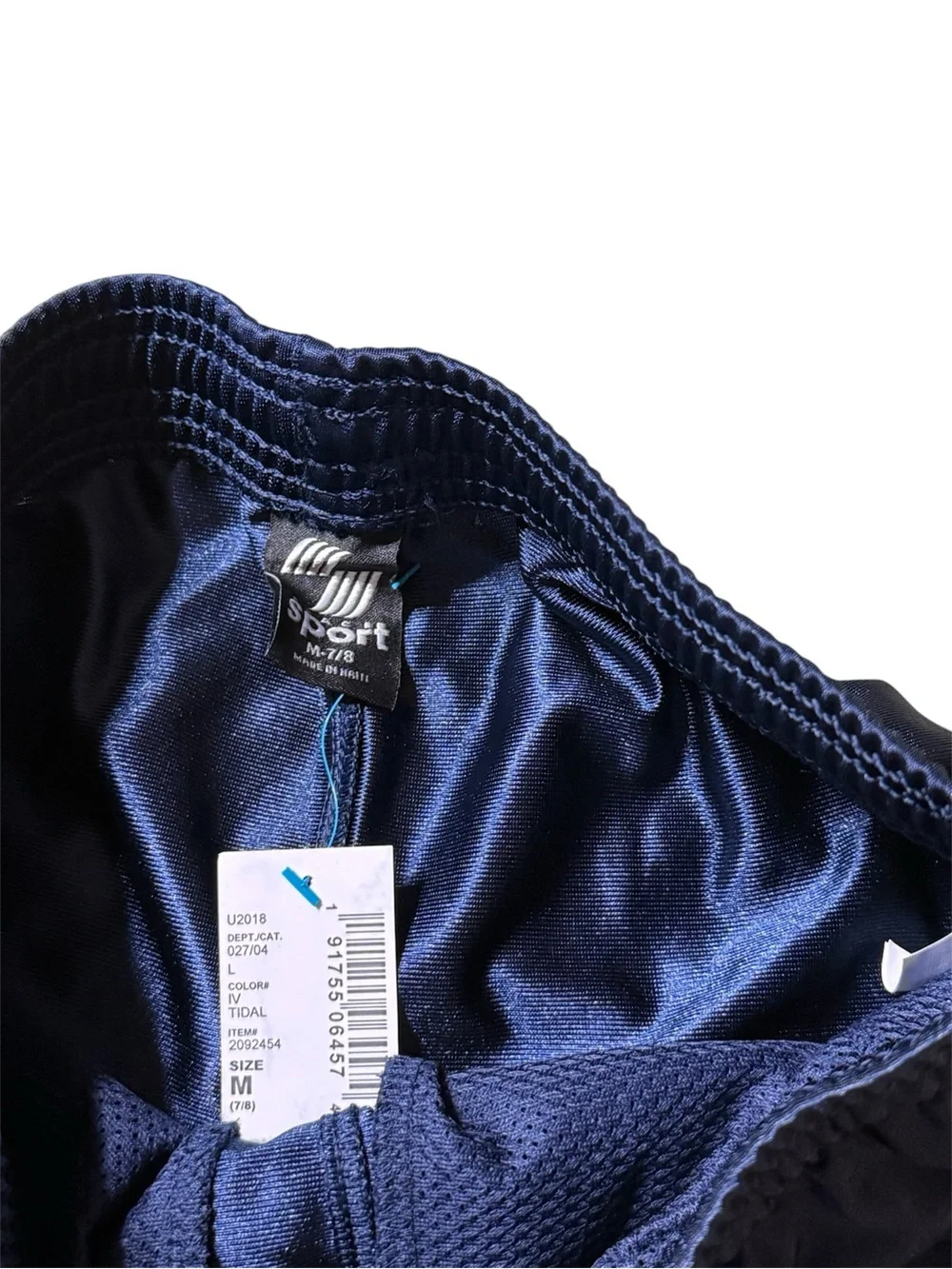 NWT Boys Size 7 Blue Athletic Mesh Basketball Shorts Gym The Children’s Place
